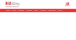 Desktop Screenshot of grupofacility.com.br